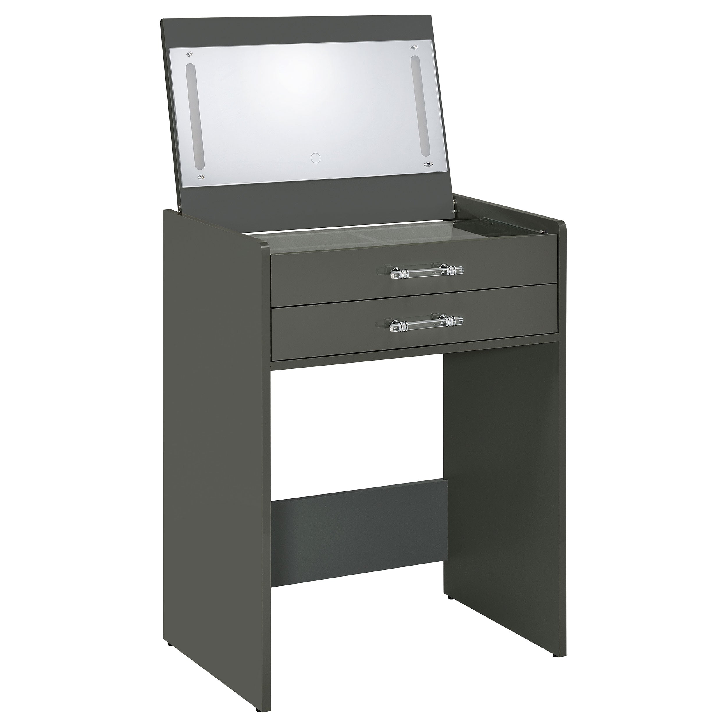 Danbury 3-drawer Makeup Vanity & Stool Set High Gloss