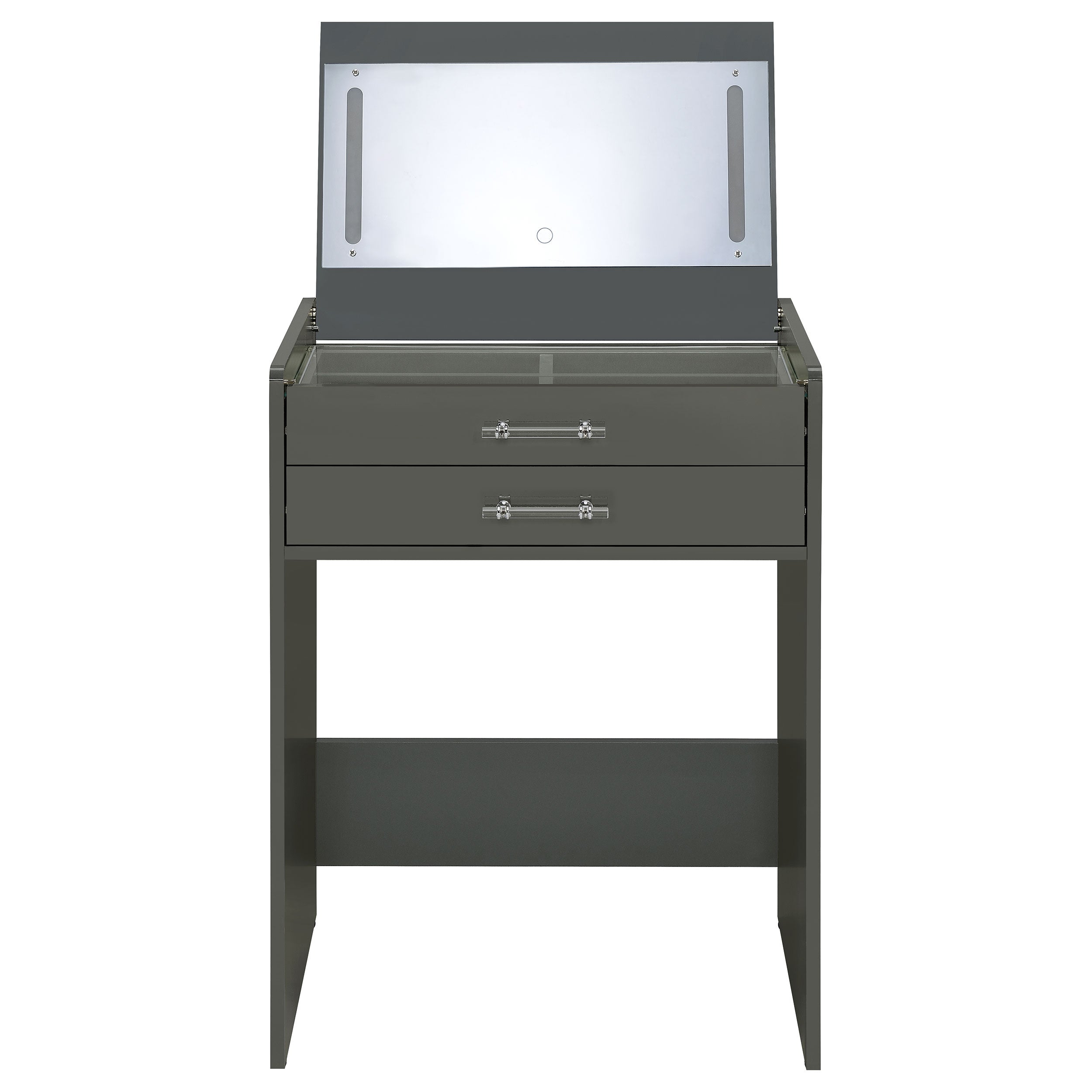 Danbury 3-drawer Makeup Vanity & Stool Set High Gloss