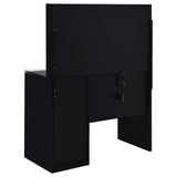 Flora 2-drawer Vanity Set with LED Mirror High Gloss