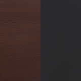 Zimmerlee 2-drawer Side Table with Shelf Rust Brown
