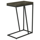 Sergio Engineered Wood C-Shaped Sofa Side Table