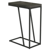 Sergio Engineered Wood C-Shaped Sofa Side Table
