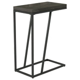 Sergio Engineered Wood C-Shaped Sofa Side Table