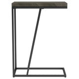 Sergio Engineered Wood C-Shaped Sofa Side Table