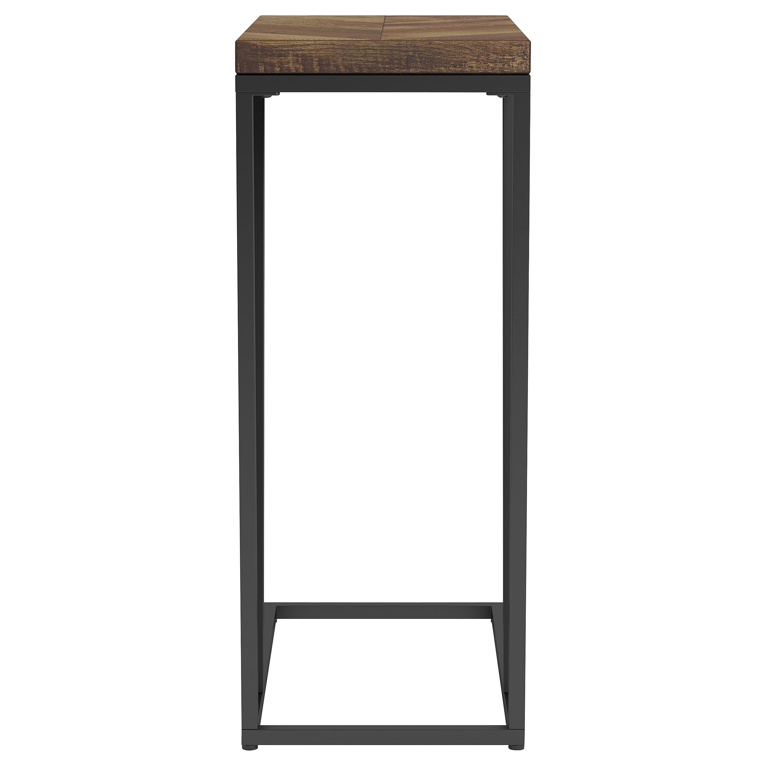 Sergio Engineered Wood C-Shaped Sofa Side Table