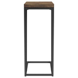 Sergio Engineered Wood C-Shaped Sofa Side Table