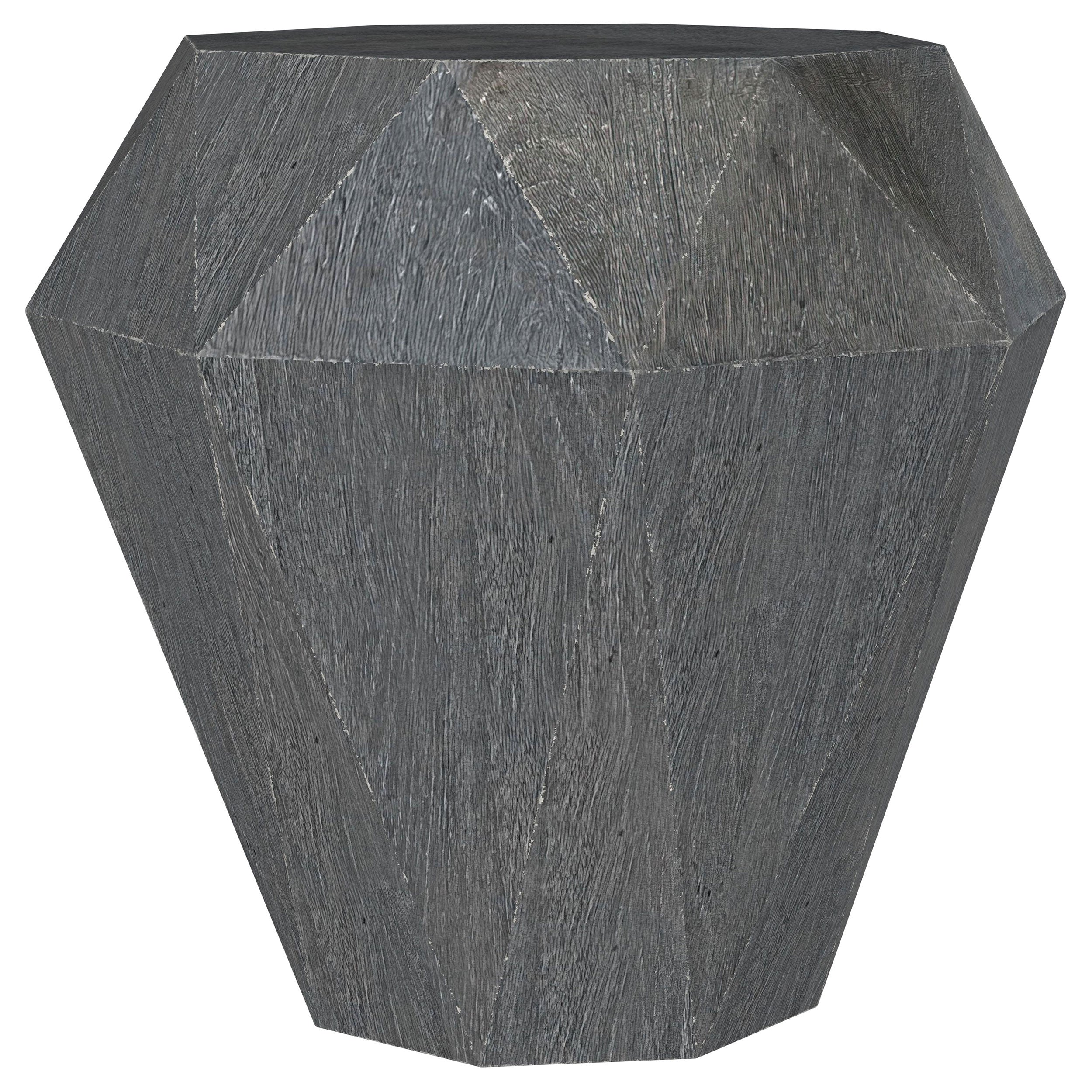 Jacinto Octagonal Solid Wood Side Table