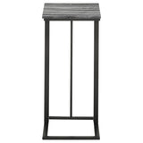 Vicente Marble Top C-Shaped Sofa Side Table