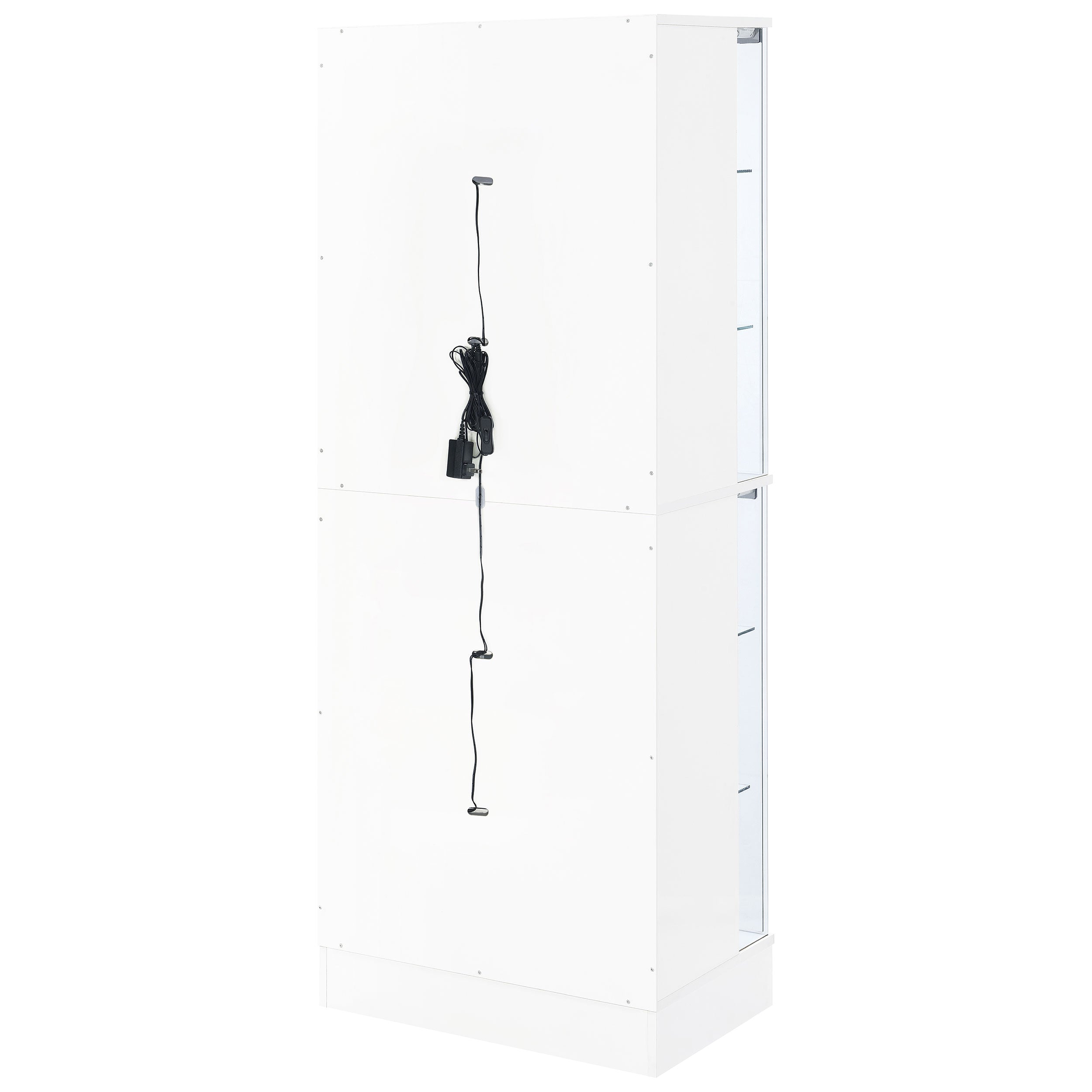 Cabra 4-door LED Curio Display Cabinet High Gloss