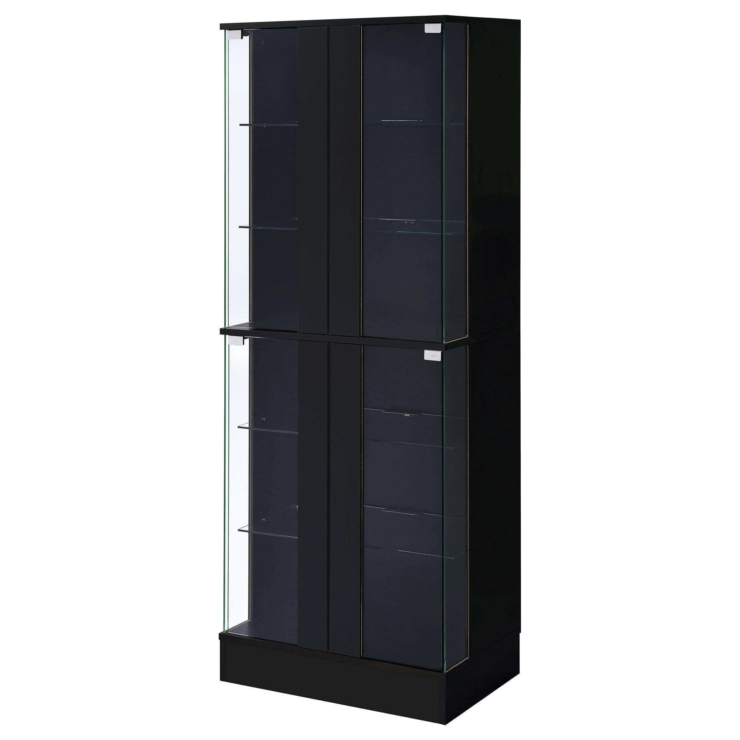 Cabra 4-door LED Curio Display Cabinet High Gloss