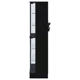 Cabra 4-door LED Curio Display Cabinet High Gloss
