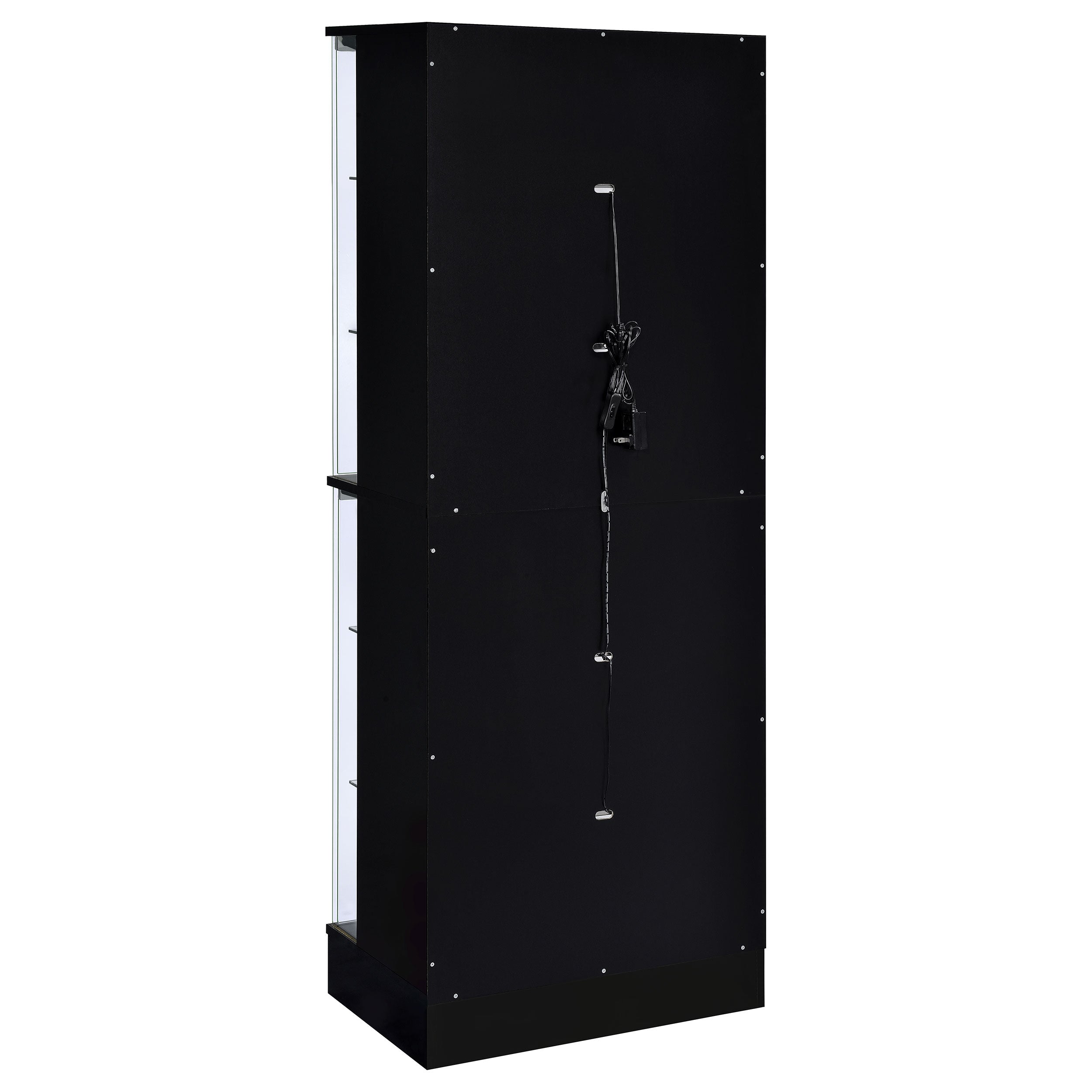 Cabra 4-door LED Curio Display Cabinet High Gloss
