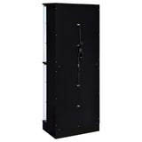 Cabra 4-door LED Curio Display Cabinet High Gloss