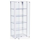 Aero 5-shelf Display Curio Cabinet with LED