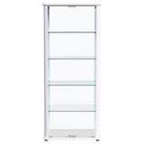 Aero 5-shelf Display Curio Cabinet with LED