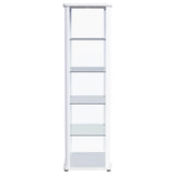 Aero 5-shelf Display Curio Cabinet with LED