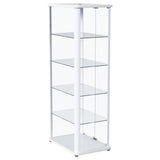 Aero 5-shelf Display Curio Cabinet with LED