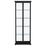 Aero 5-shelf Display Curio Cabinet with LED