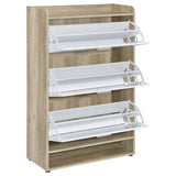 Denia 3-tier Engineered Wood Shoe Cabinet