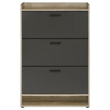 Denia 3-tier Engineered Wood Shoe Cabinet
