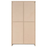 Alejo 2-door Engineered Wood Tall Cabinet Grey Driftwood