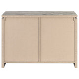 Enoch 2-door Engineered Wood Accent Cabinet Grey Driftwood