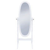 Foyet Wood Adjustable Full Length Cheval Mirror