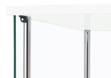 Bellatrix 4-shelf Clear Glass Curio Cabinet
