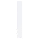 Hawthorne 4-shelf Glass Door Tall Cabinet with Drawers
