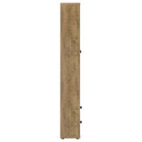 Hawthorne 4-shelf Glass Door Tall Cabinet with Drawers