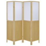 Mattison 4-Panel Room Divider Folding Shoji Screen