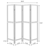 Mattison 4-Panel Room Divider Folding Shoji Screen