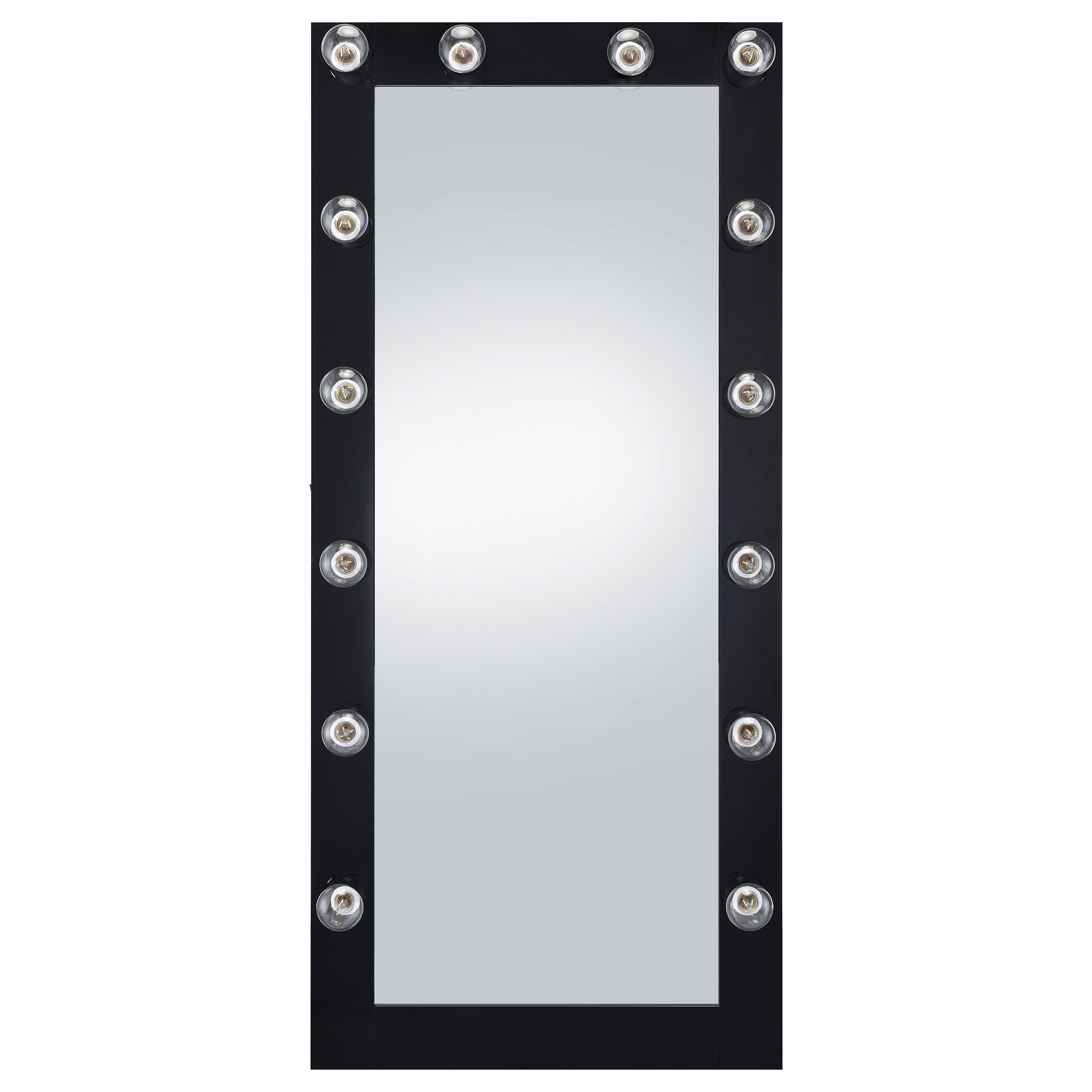 Zayan 32 x 71 Inch Floor Mirror LED ing Gloss
