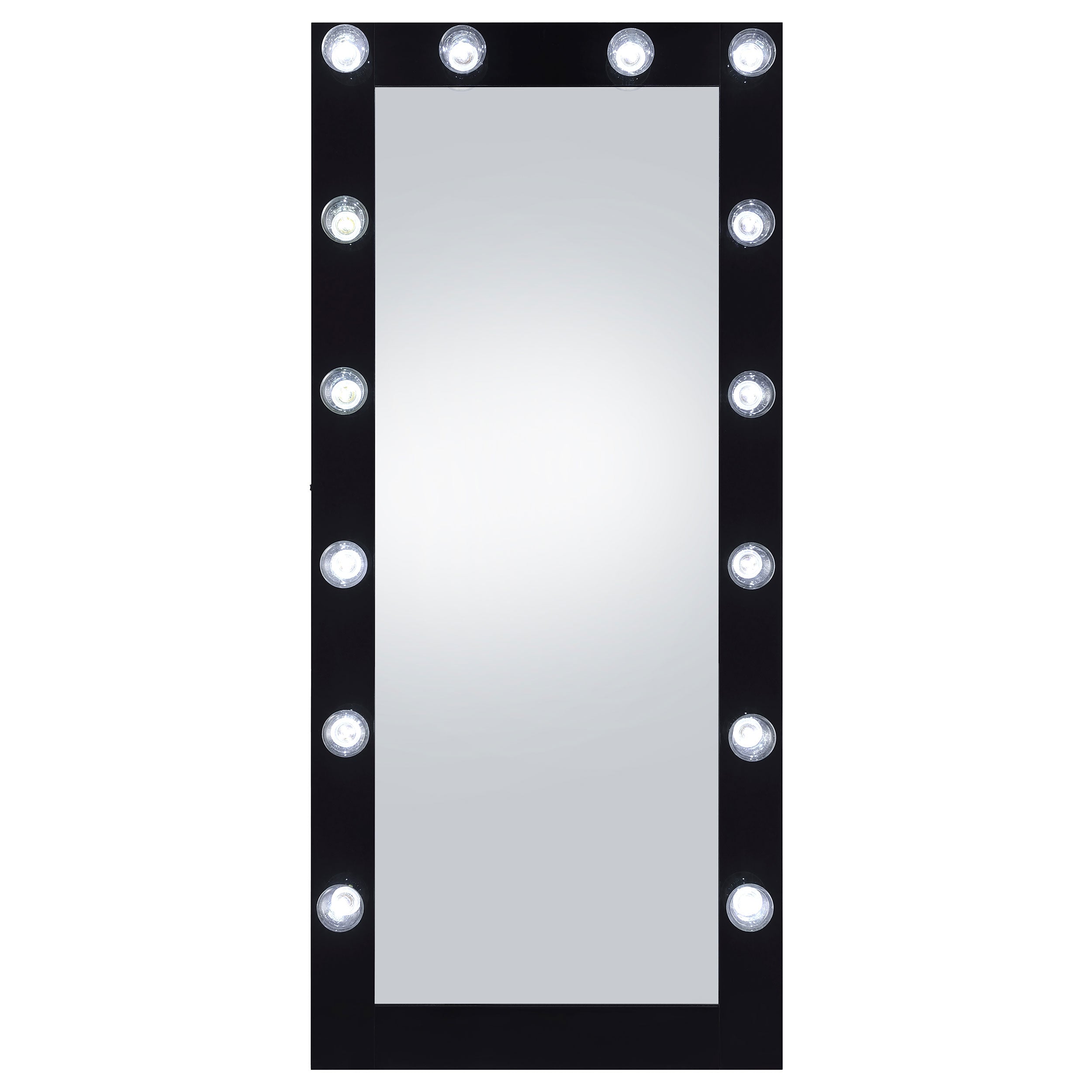 Zayan 32 x 71 Inch Floor Mirror LED ing Gloss