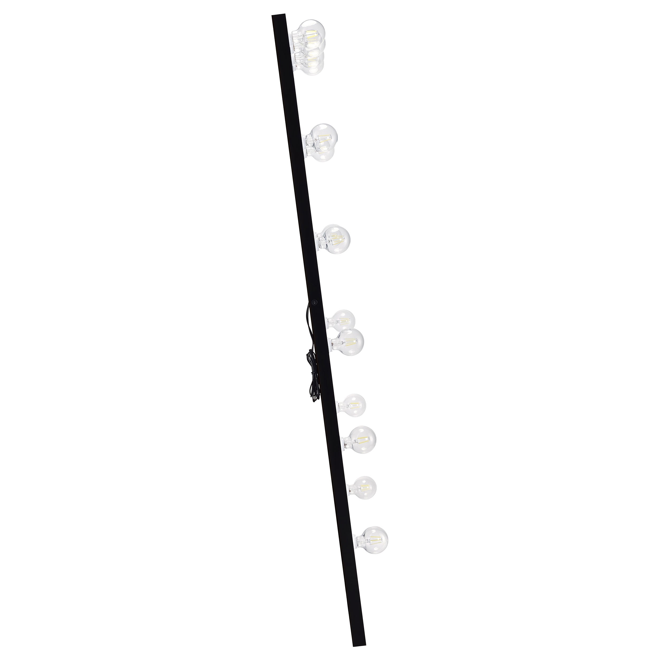 Zayan 32 x 71 Inch Floor Mirror LED ing Gloss