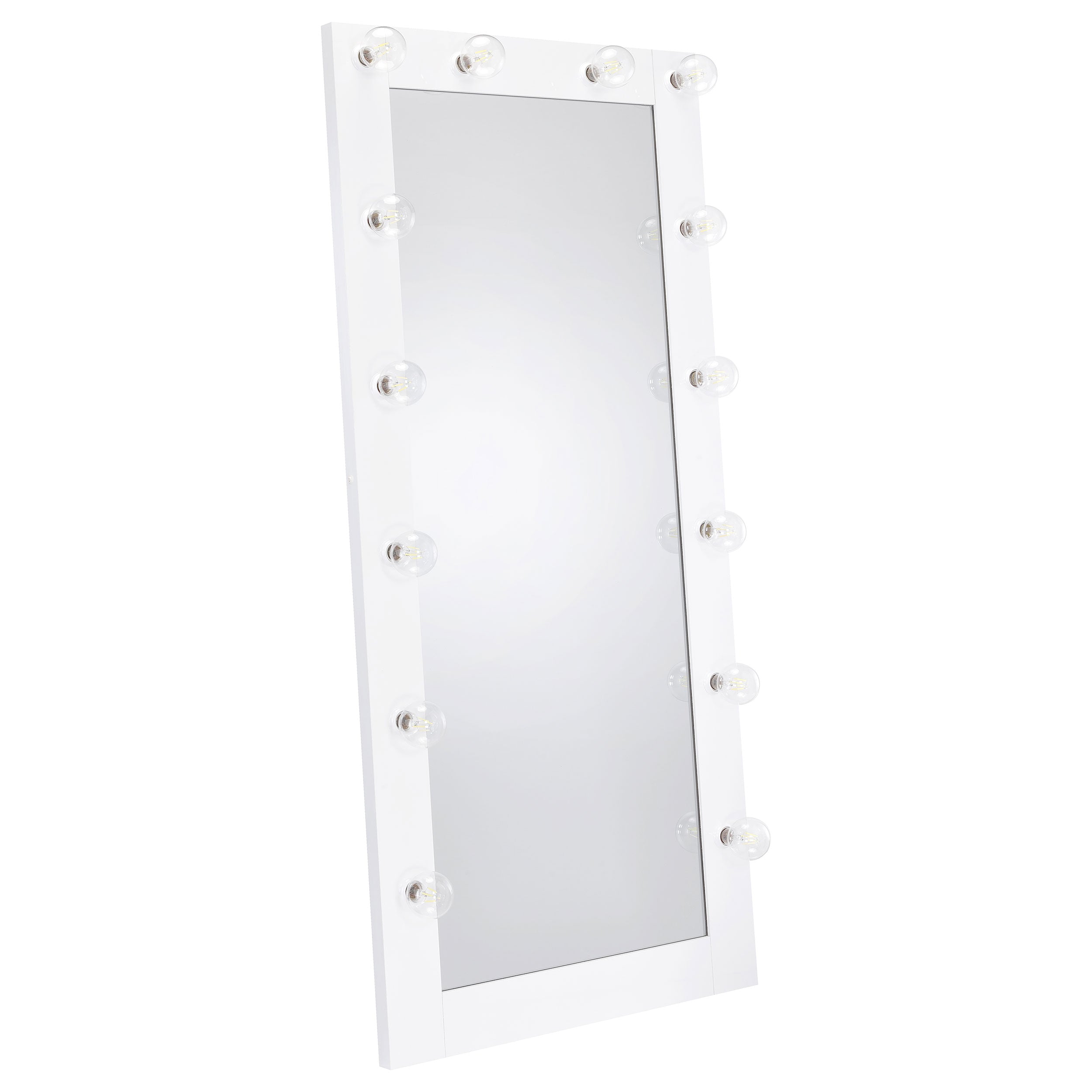 Zayan 32 x 71 Inch Floor Mirror LED ing Gloss
