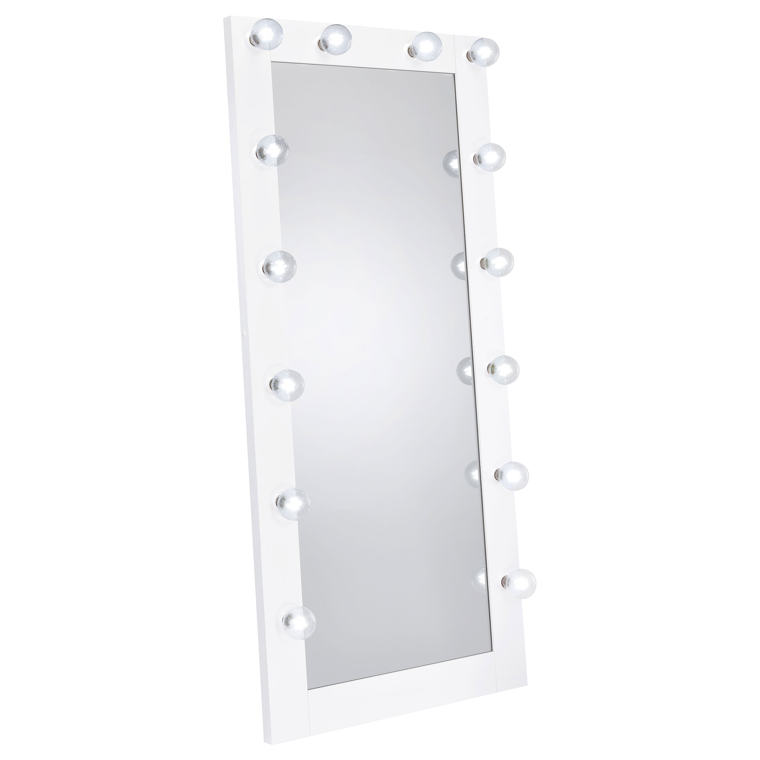Zayan 32 x 71 Inch Floor Mirror LED ing Gloss