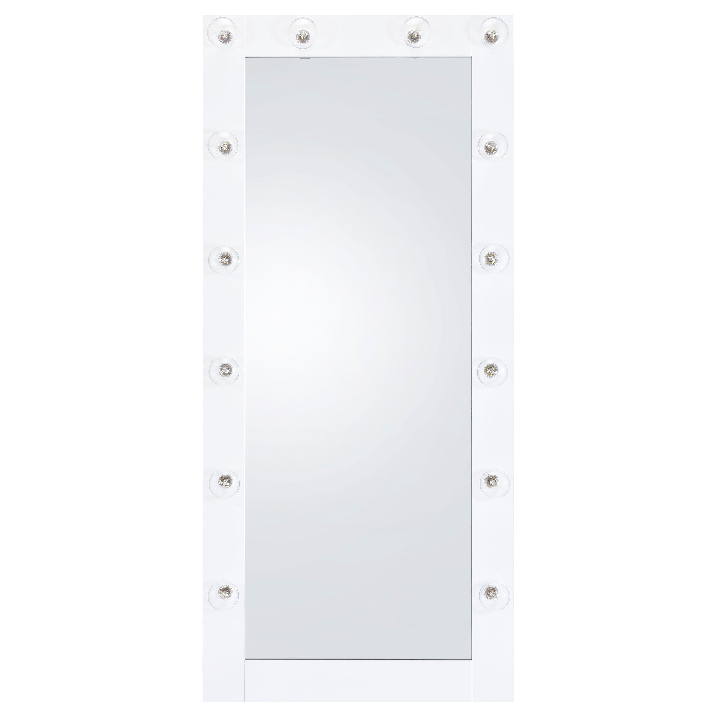 Zayan 32 x 71 Inch Floor Mirror LED ing Gloss