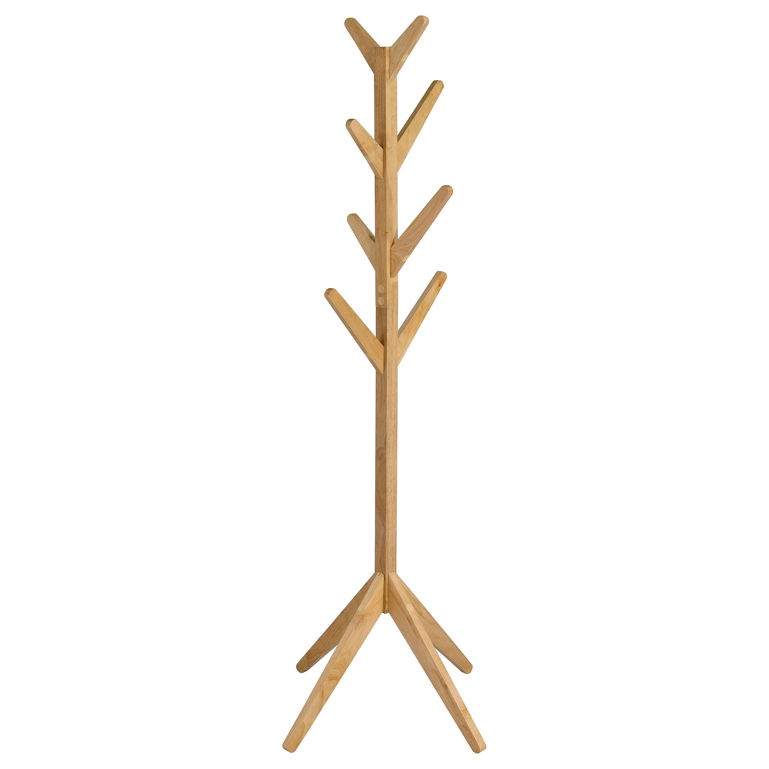 Margaret Solid Wood Coat Rack Clothing Hanger