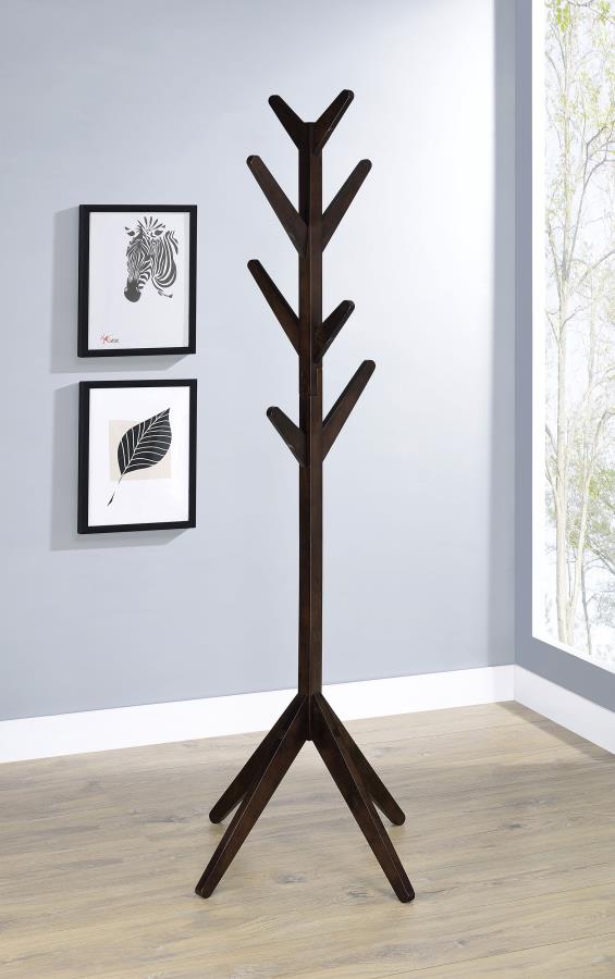 Margaret Solid Wood Coat Rack Clothing Hanger