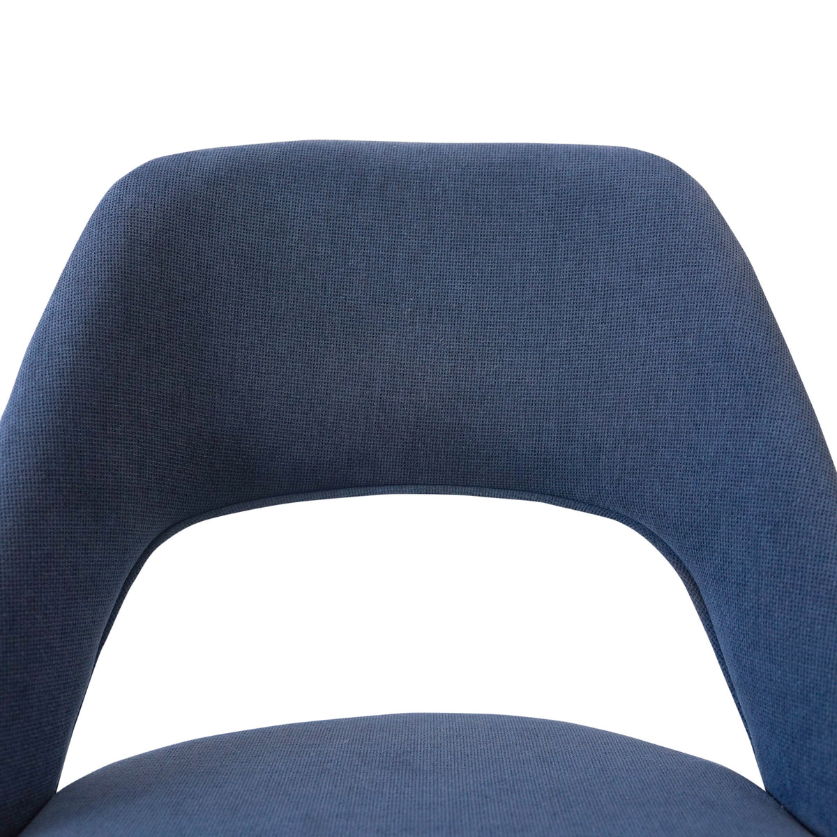 Ariana Modern Dining Chair (Navy Blue Fabric)