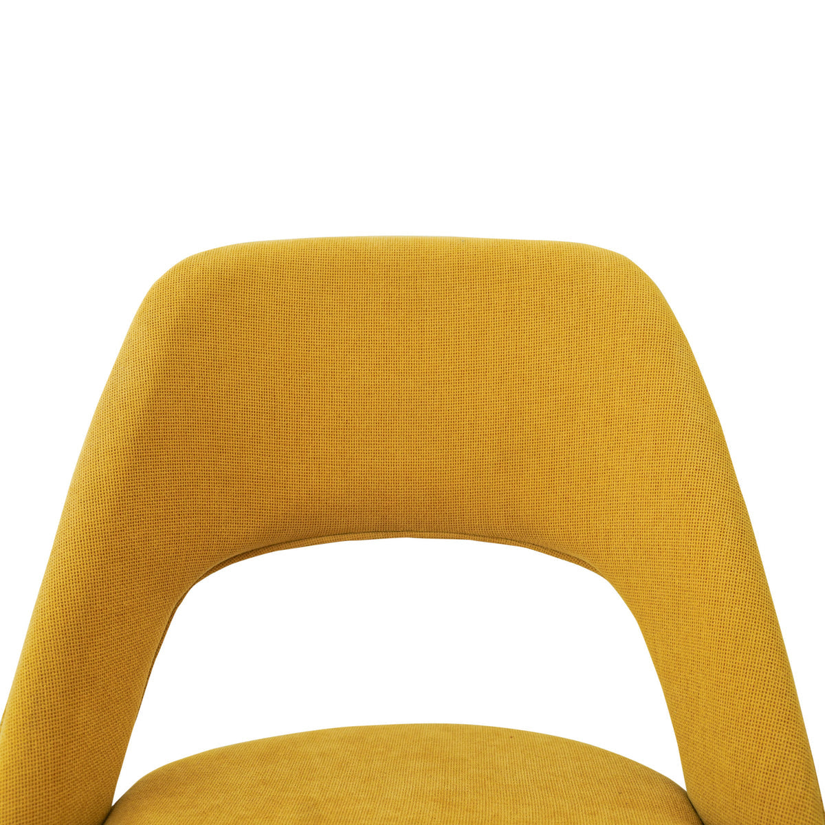 Ariana Mid Century Modern Yellow Dining Chair