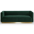 Atlanta Sofa (Dark Green Velvet)