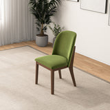 Belfast Green Velvet Dining Chair