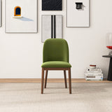 Belfast Green Velvet Dining Chair