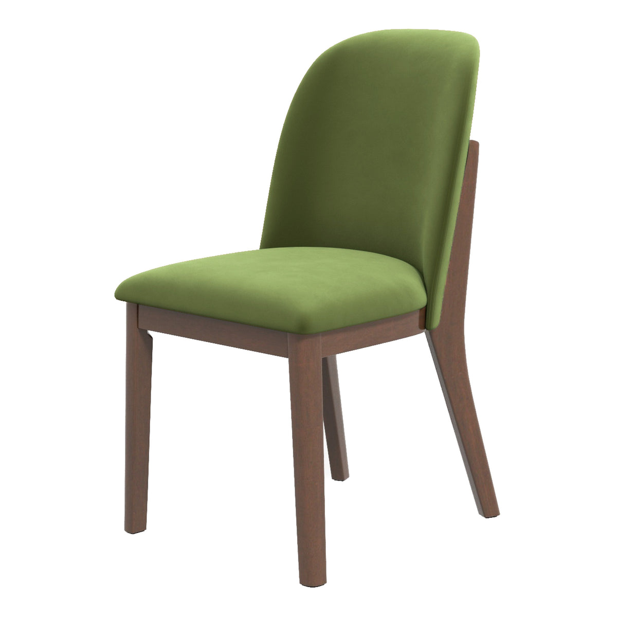 Belfast Green Velvet Dining Chair