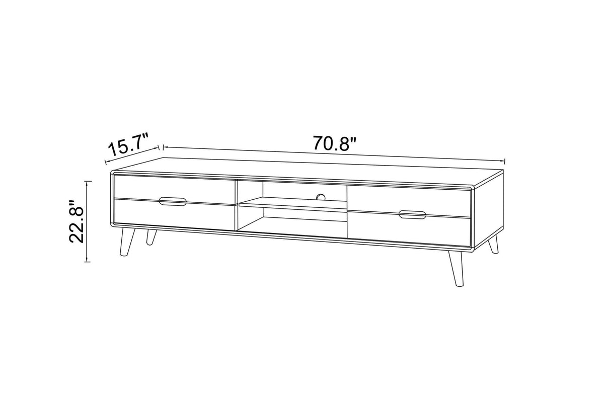 Benjamin Tv Stand (Walnut)