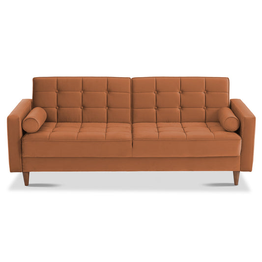 Bennet Burnt Orange Sleeper Sofa