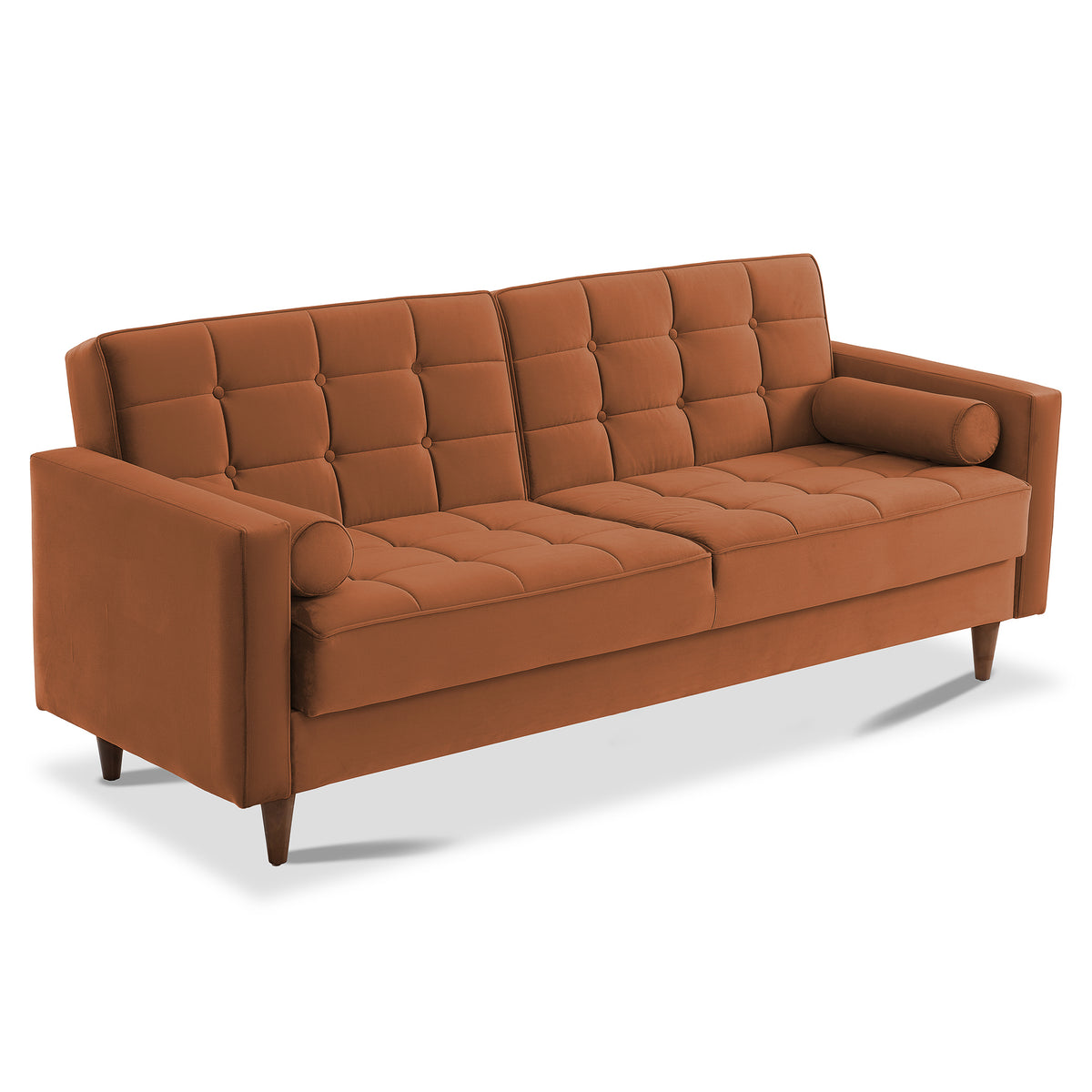 Bennet Burnt Orange Sleeper Sofa