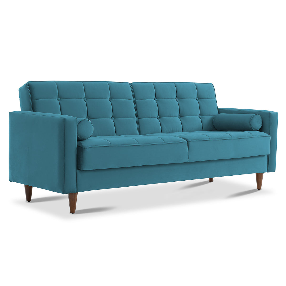 Bennet Sleeper Sofa (Teal Velvet)